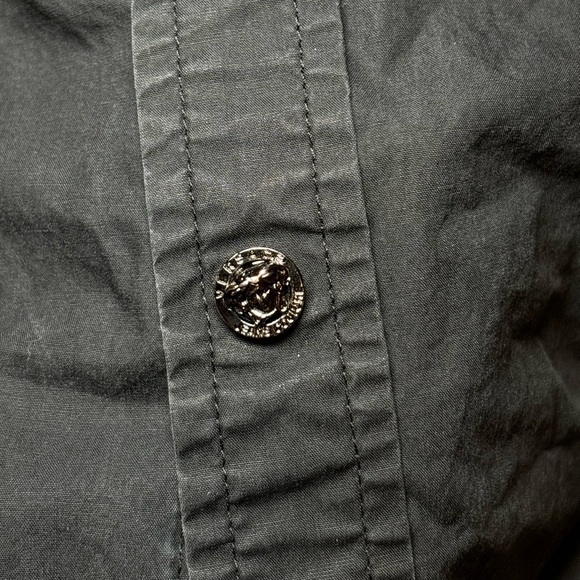 Versace Dolm - Vintage Men's Black Luxury Long Sleeve Blouse in Size XXL - Picture 3 of 12